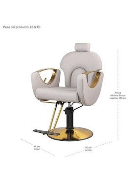 Silla para estética Nanofort