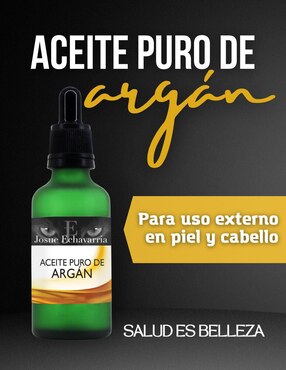 Aceite Josue Echavarria de argán