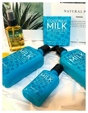 Shampoo hidratante para cabello Coconut Milk Moisture Beamarry