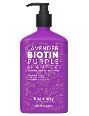 Shampoo Matizador De Canas Para Cabello Beamarry Hair Care