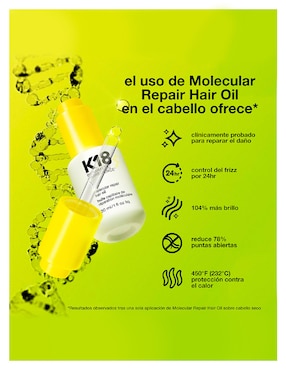 Aceite K18 Molecular Repair Hair Oil K18 30 ml