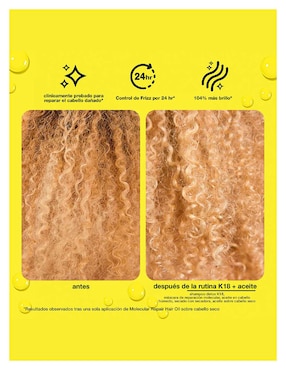 Aceite K18 Molecular Repair Hair Oil K18 30 ml