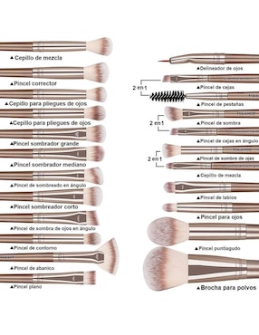 Brocha para maquillaje Wünd Maange The Brush