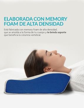 Almohada ortopédica Neurolux firmeza alta