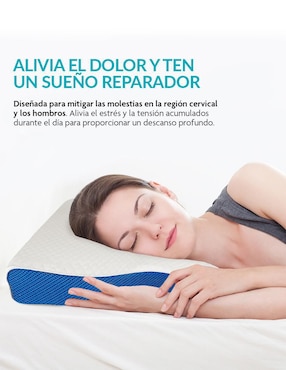 Almohada ortopédica Neurolux firmeza alta