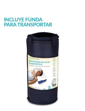 Almohada ortopédica Neurolux firmeza alta