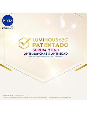 Sérum hidratante Antimanchas Nivea