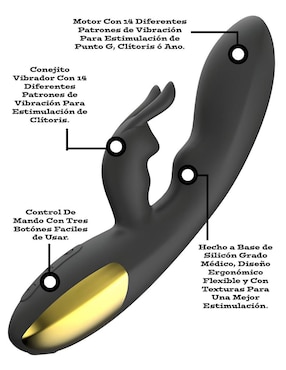 Vibrador para Punto G Lusty Danty