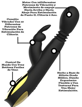 Vibrador para Punto G Lusty