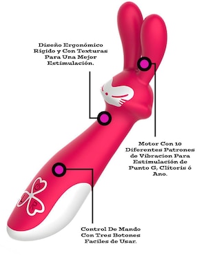 Vibrador para Punto G Lusty