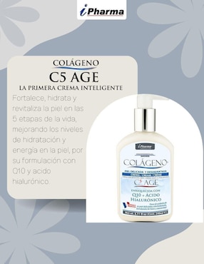 Crema para rostro y cuerpo recomendada para prevenir signos de la edad día y noche C5 Age para piel sensible