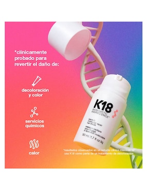 Crema para todo tipo de cabello Leave-in Molecular Repair Hair Mask K18 para fortalecimiento