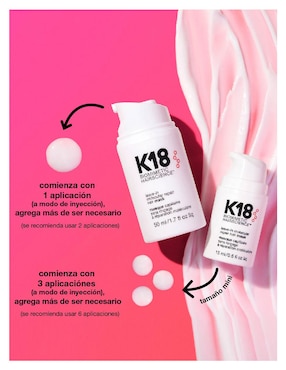 Crema para todo tipo de cabello Leave-in Molecular Repair Hair Mask K18 para fortalecimiento