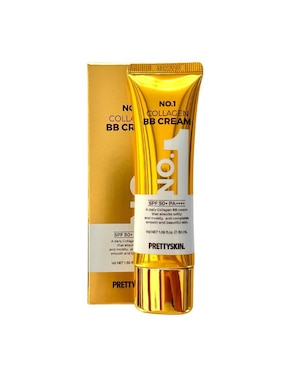 Protector Solar FPS 50+ No.1 Collagen BB Cream Pretty Skin 50 Ml