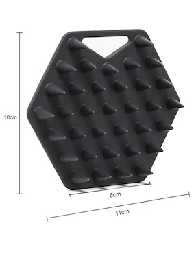 Cepillo para cabello Ms de silicón