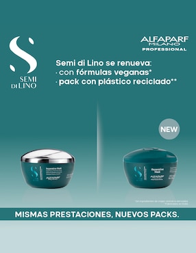 Tratamiento capilar reparador Semi Di Lino Semi Di Lino Reconstruction