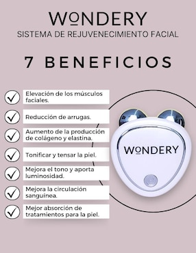 Masajeador facial Wondery