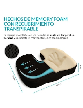 Almohada ortopédica Neurolux firmeza alta