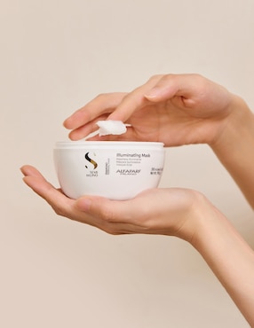 Mascarilla para iluminar Semi Di Lino Diamond