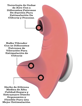 Succionador para clítoris Lusty MX