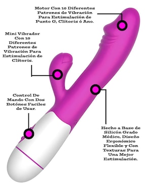 Vibrador para Punto G Lusty MX