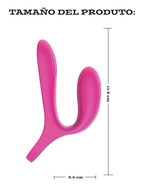 Anillo vibrador para clítoris Lusty