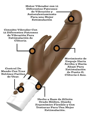 Vibrador para Punto G Lusty