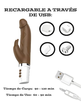 Vibrador para Punto G Lusty