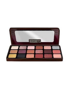 paleta de sombras republic cosmetics hershey´s 18 tonos