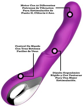 Vibrador para Punto G Lusty MX