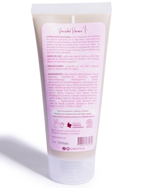 Mascarilla facial de banano para reconstruir Kaba