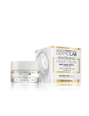 Crema Facial Recomendada Para Aclarar De Noche Whitening Dermolab Para Todo Tipo Piel