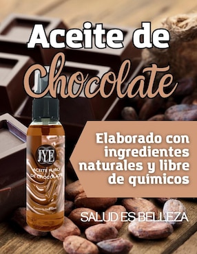 Set aceites Jye de chocolate 60 ml