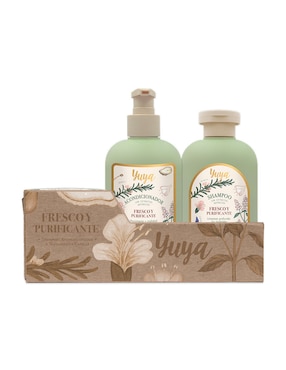 Set de shampoo para cabello Fresco y Purificante Yuya