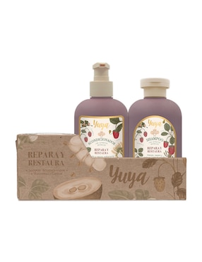Set de shampoo para cabello Repara y Restaura Yuya