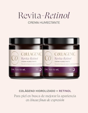 Set de tratamiento facial Revita-Retinol antiedad Collagenic