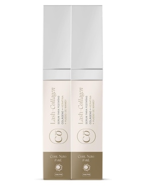 Set tratamiento para pestañas y cejas 2pack sérum para cejas y pestañas keratina + biotina crecimiento Collagenic Premium