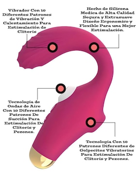 Succionador para Punto G Lusty