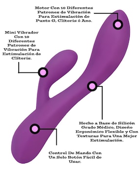 Vibrador para Punto G Lusty