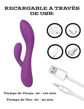 Vibrador para Punto G Lusty