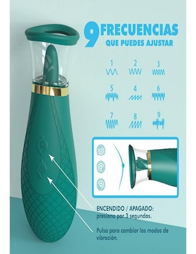Masajeador íntimo Kandy Succionador para mujer