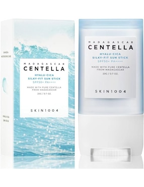 Protector solar FPS 50 madagascar centella hyalu cica silky fit sun stick Skin 1004 20 g