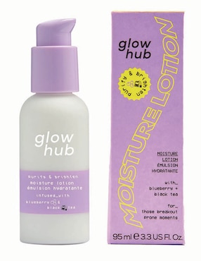 Crema hidratante Purify and Brighten Glow Hub