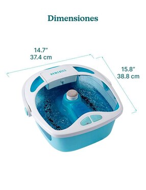 Set tina hidromasaje para pies eléctrico Homedics
