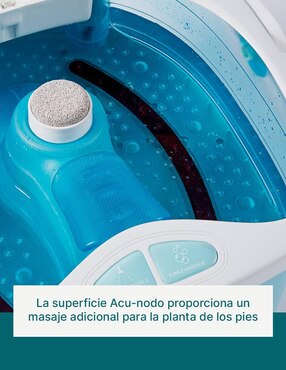 Set tina hidromasaje para pies eléctrico Homedics