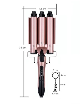 Rizadora Genérica 25 mm de cerámica