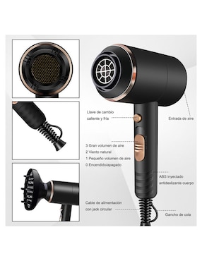Secadora de cabello Likëpink HerBeauty KM-8896