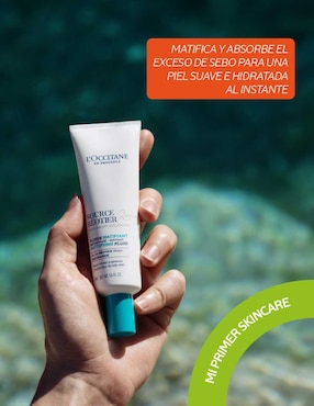 Crema facial recomendada para hidratar día y noche Loccitane Reotier para piel mixta y grasa