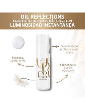 Shampoo para cabello Oil Reflections Wella 250 ml