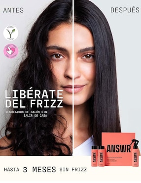 Tratamiento para capilar Keratina Antifrizz alaciante Answr